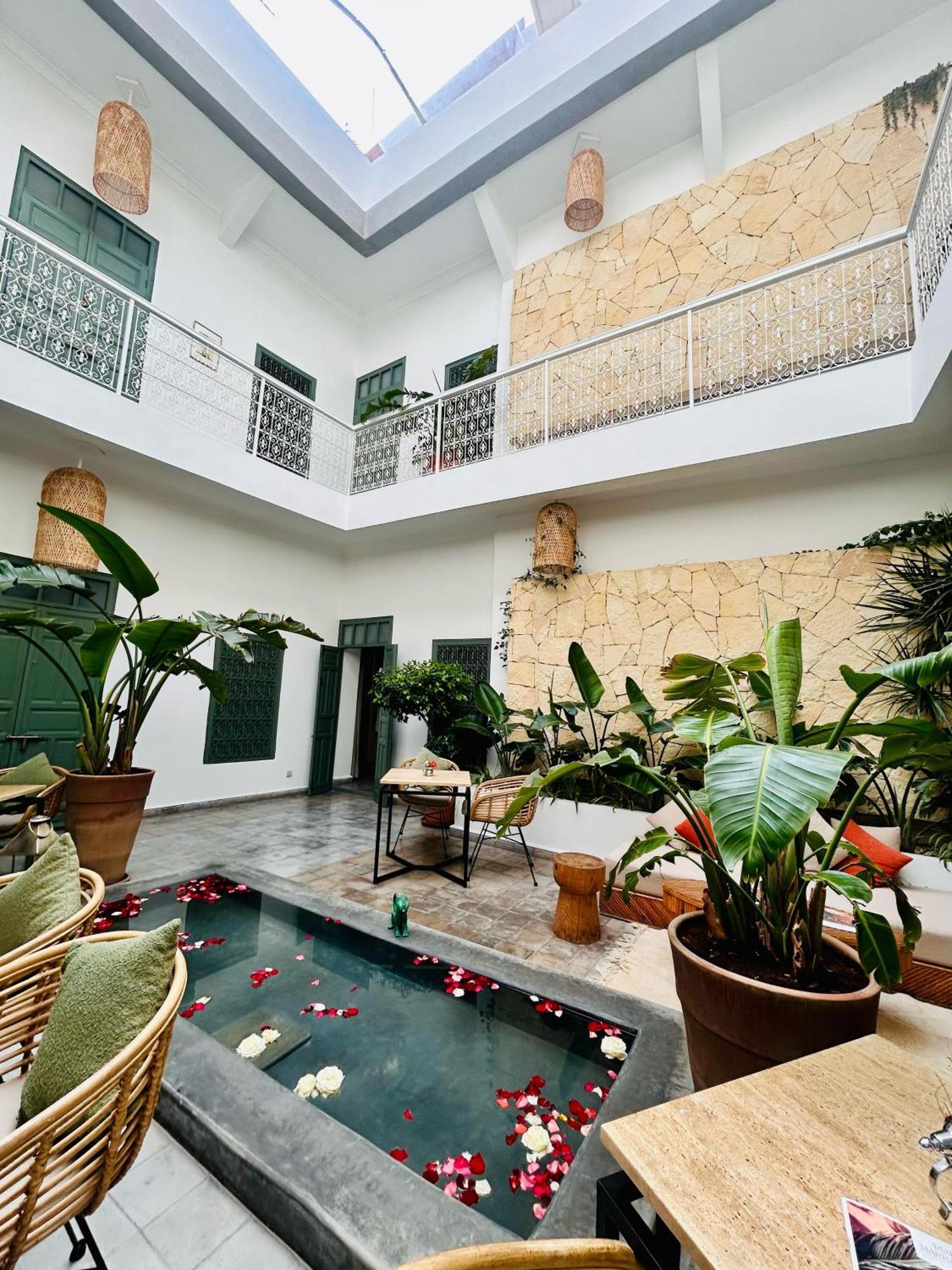Riad Villa Wengé&Spa Marrakesh Exterior foto