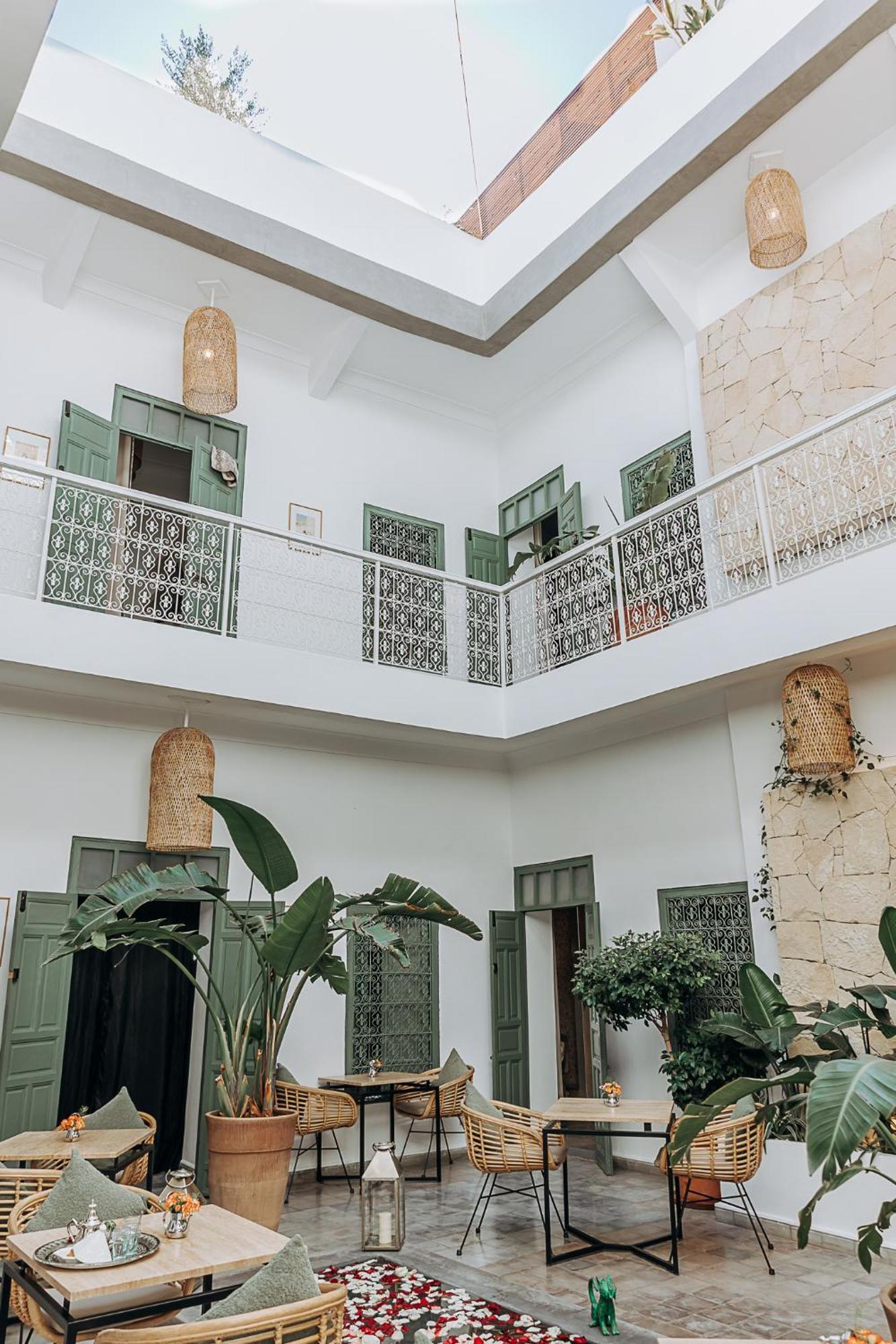 Riad Villa Wengé&Spa Marrakesh Exterior foto