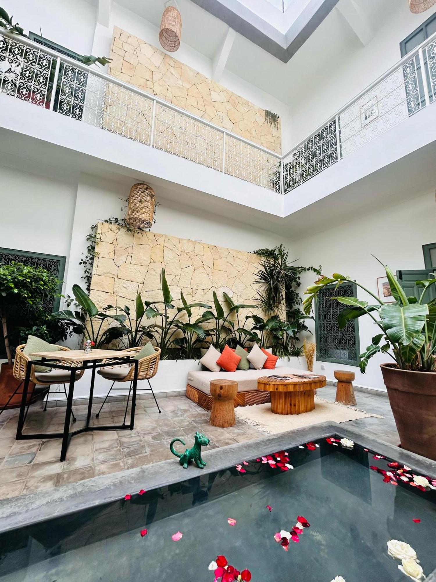 Riad Villa Wengé&Spa Marrakesh Exterior foto
