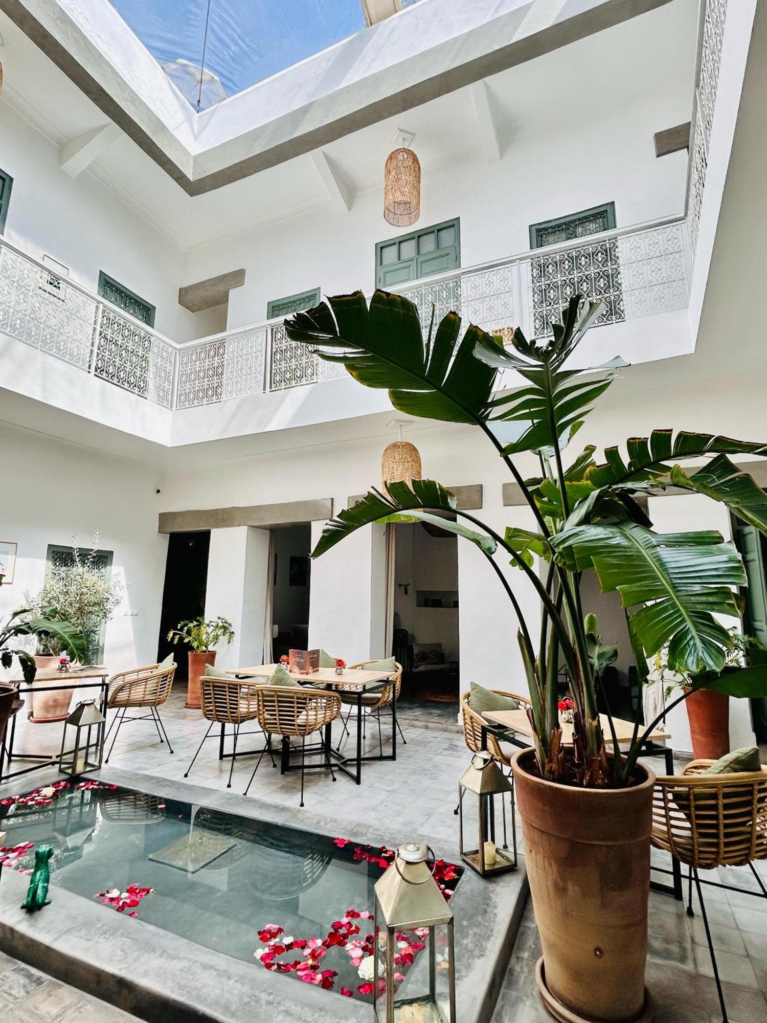 Riad Villa Wengé&Spa Marrakesh Exterior foto