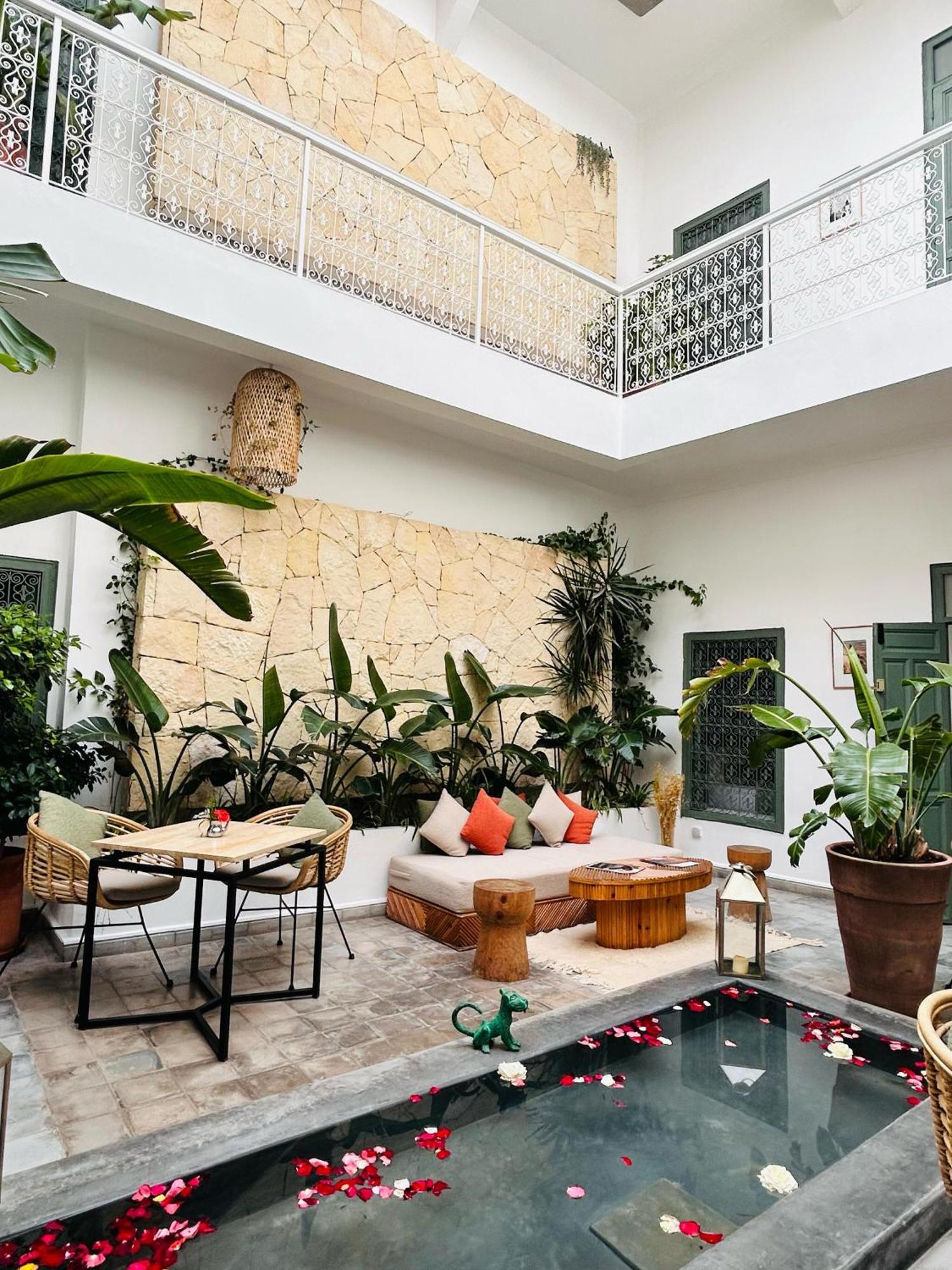 Riad Villa Wengé&Spa Marrakesh Exterior foto