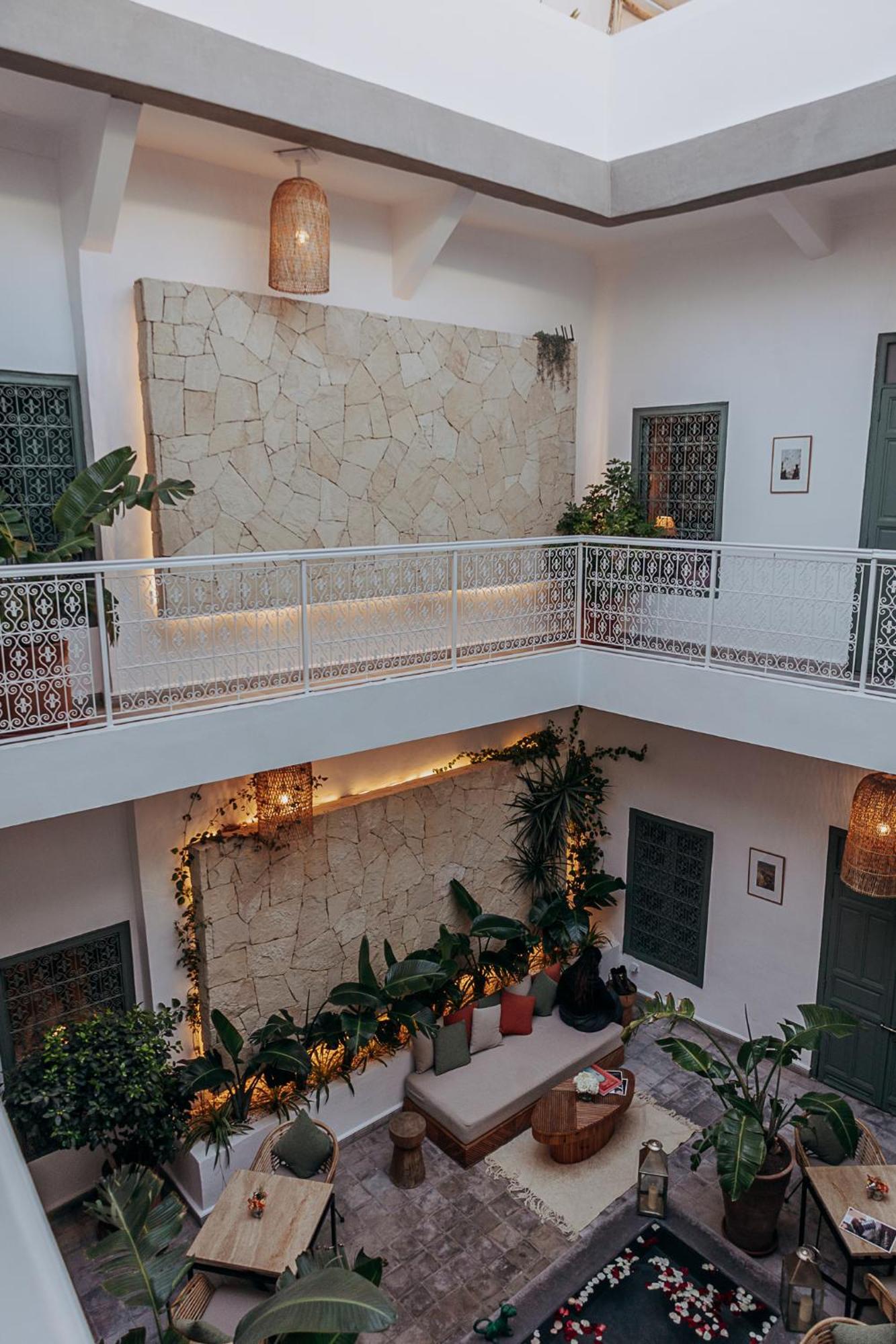 Riad Villa Wengé&Spa Marrakesh Exterior foto