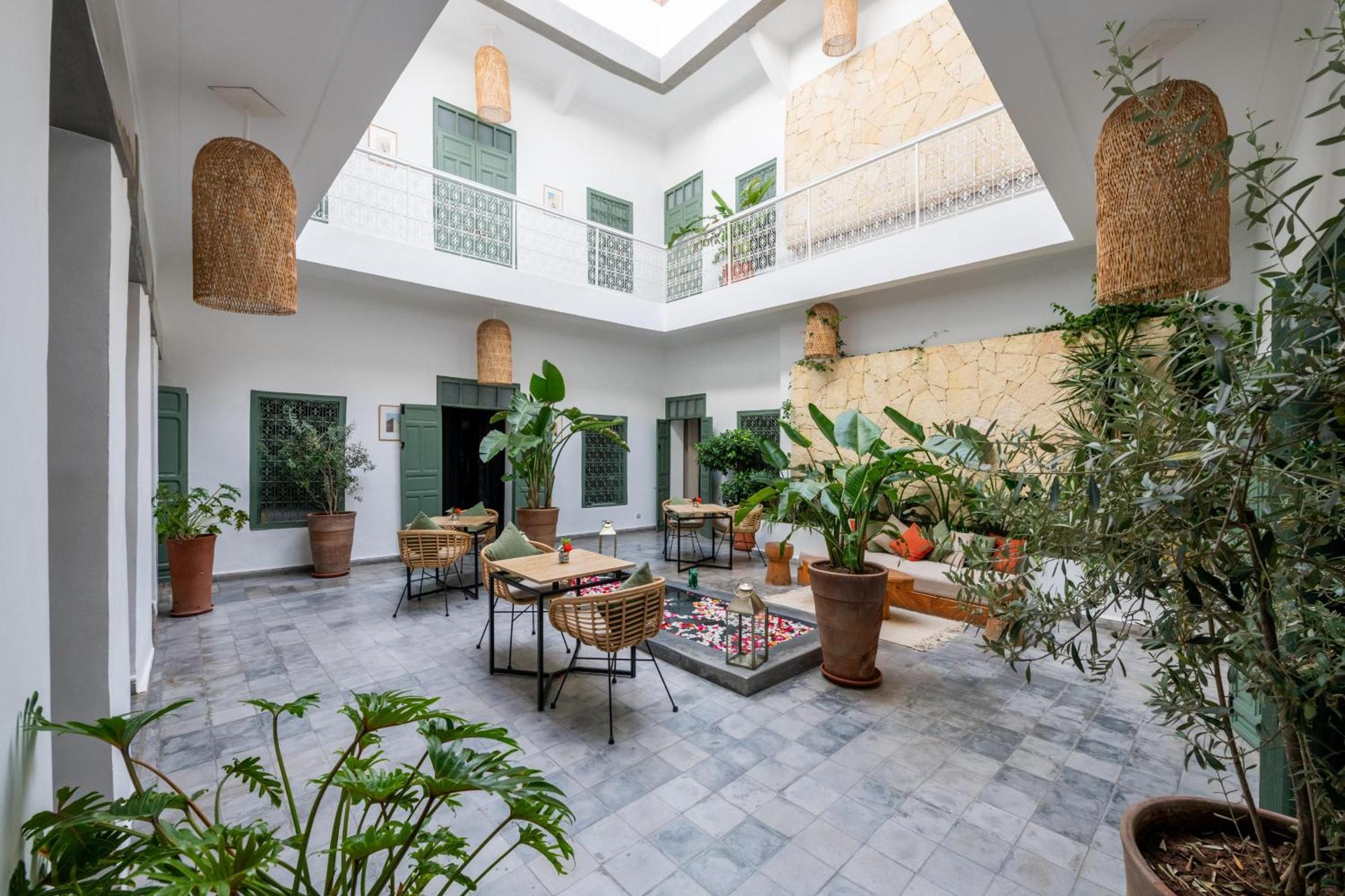 Riad Villa Wengé&Spa Marrakesh Exterior foto